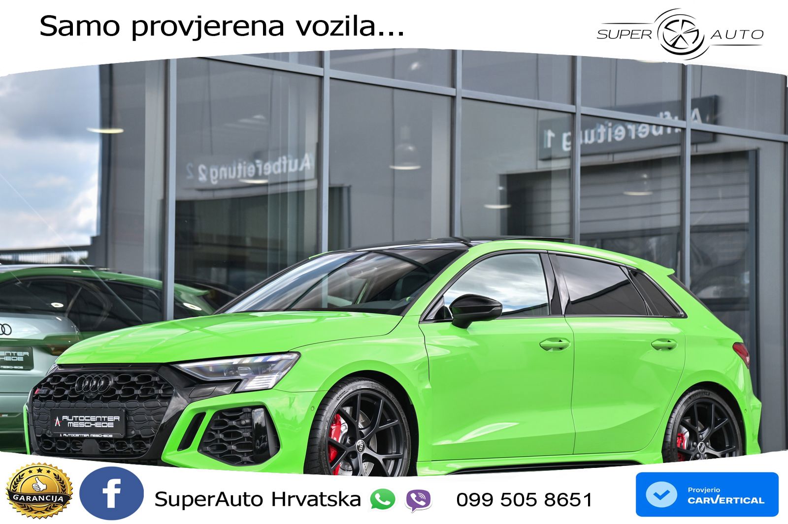 Audi RS3 Sportback 2.5 TFSI (400 KS) quattro S tronic LED+GR SJED+ACC