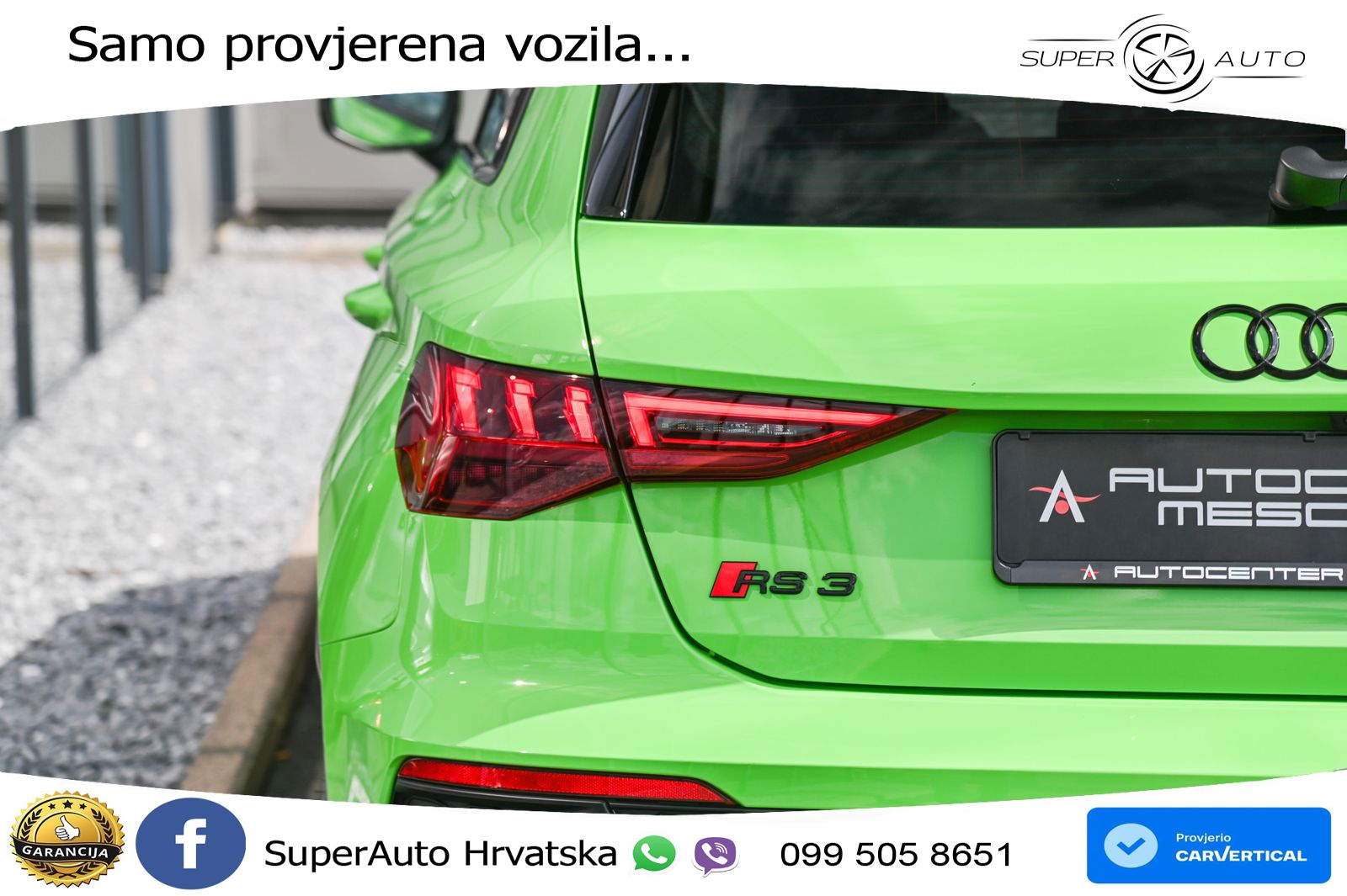 Audi RS3 Sportback 2.5 TFSI (400 KS) quattro S tronic LED+GR SJED+ACC