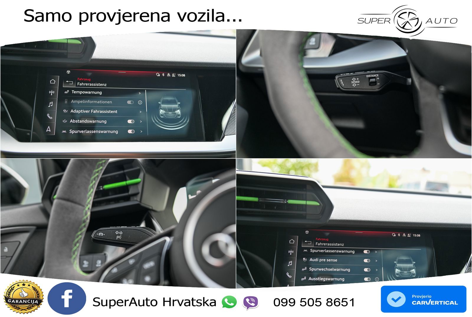 Audi RS3 Sportback 2.5 TFSI (400 KS) quattro S tronic LED+GR SJED+ACC