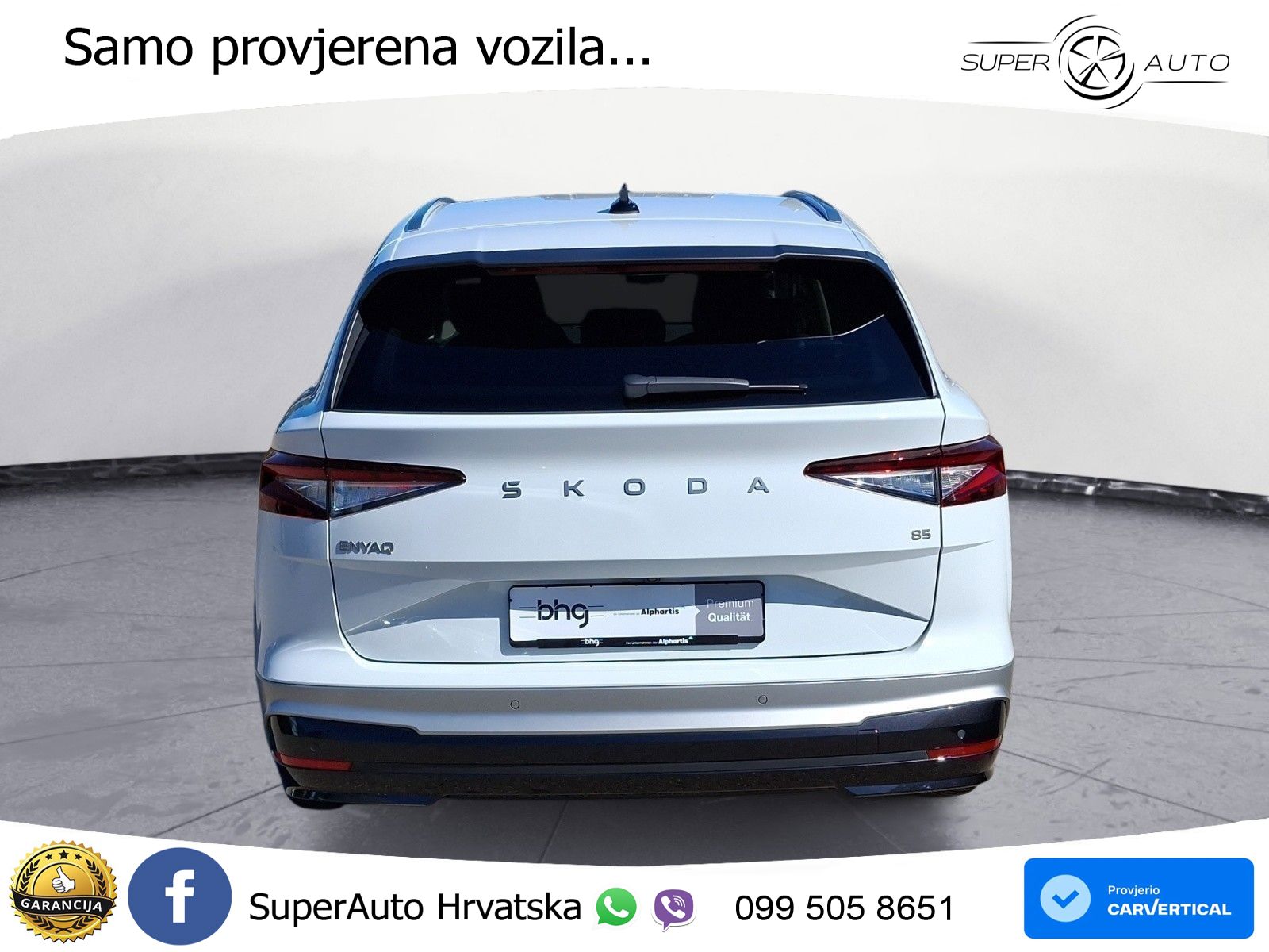 Škoda Enyaq 85 82 kWh (286 KS) LED+GR SJED+ACC