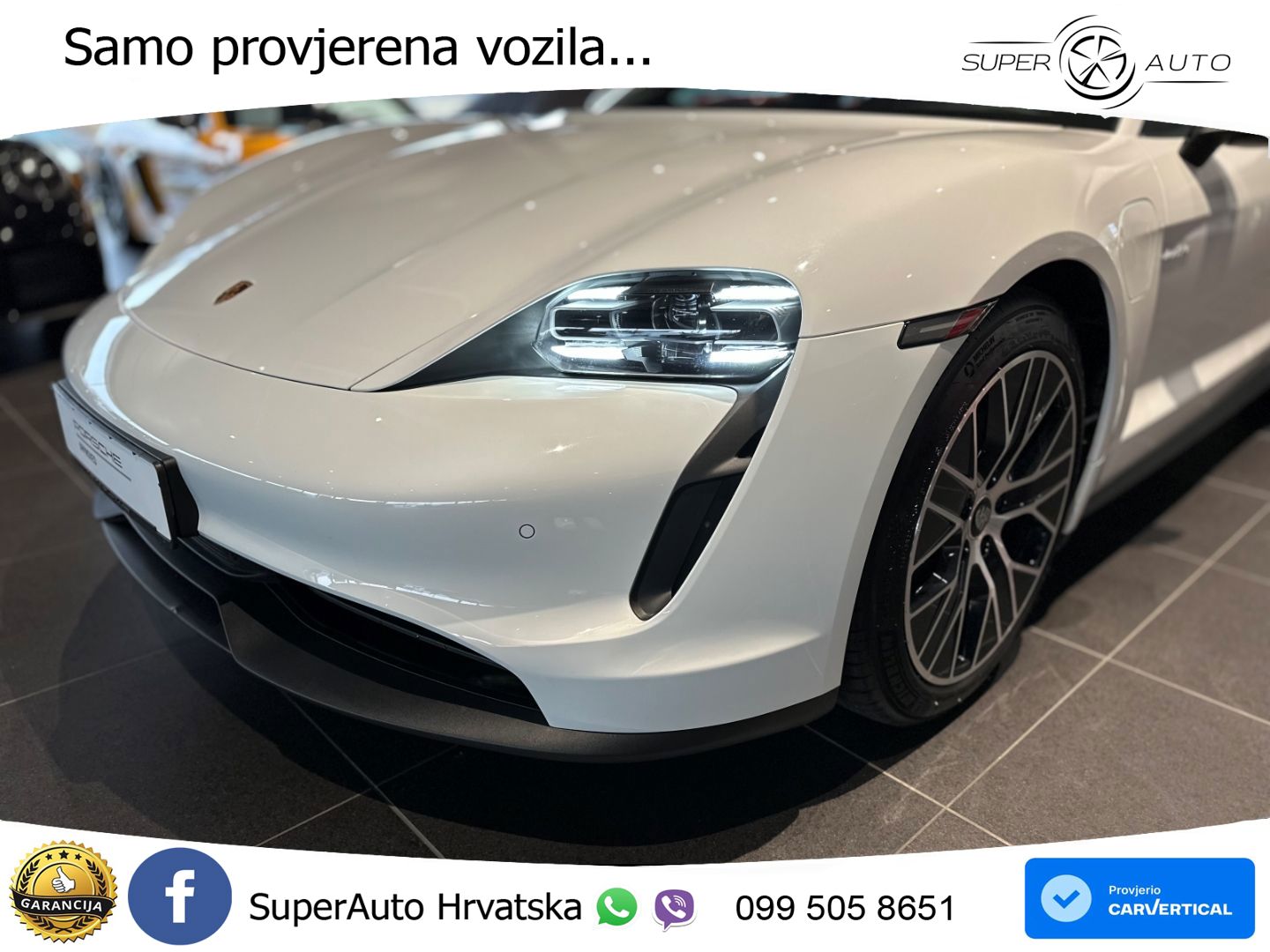 Porsche Taycan Sport Turismo Performance Plus 93.4 kWh (476 KS)