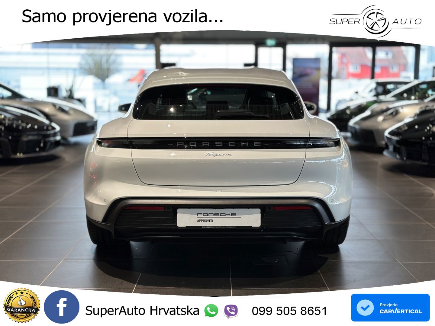 Porsche Taycan Sport Turismo Performance Plus 93.4 kWh (476 KS)