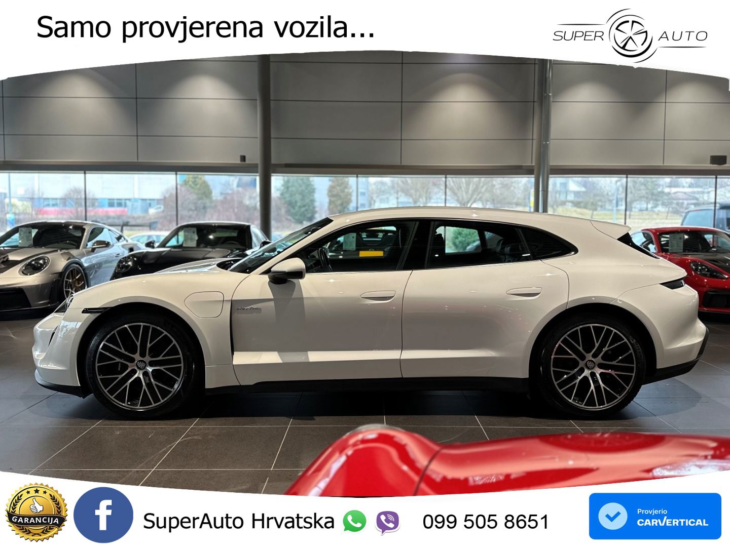 Porsche Taycan Sport Turismo Performance Plus 93.4 kWh (476 KS)