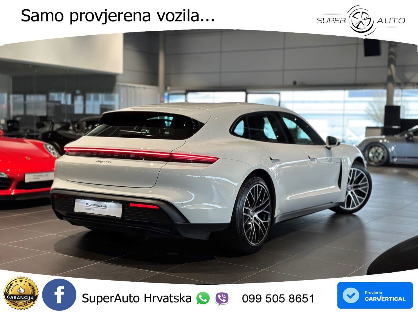 Porsche Taycan Sport Turismo Performance Plus 93.4 kWh (476 KS)