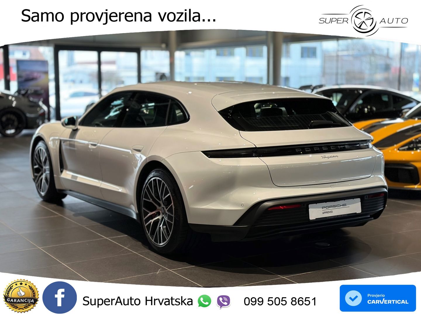 Porsche Taycan Sport Turismo Performance Plus 93.4 kWh (476 KS)