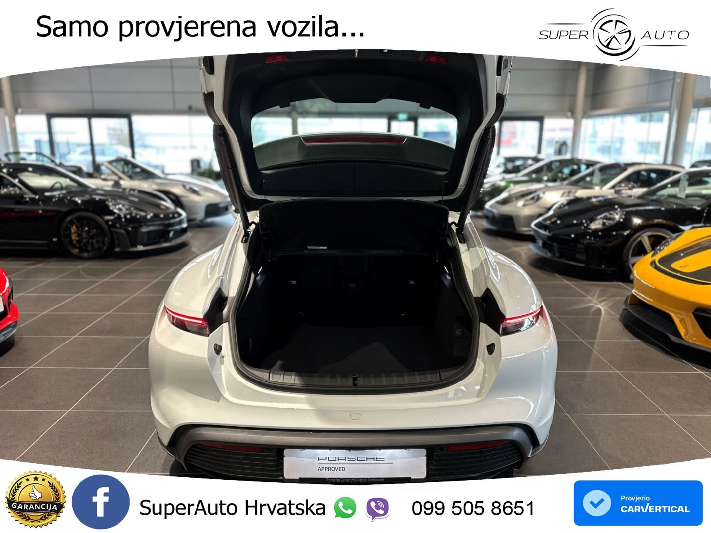 Porsche Taycan Sport Turismo Performance Plus 93.4 kWh (476 KS)