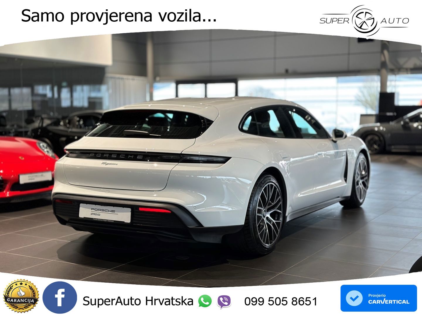 Porsche Taycan Sport Turismo Performance Plus 93.4 kWh (476 KS)
