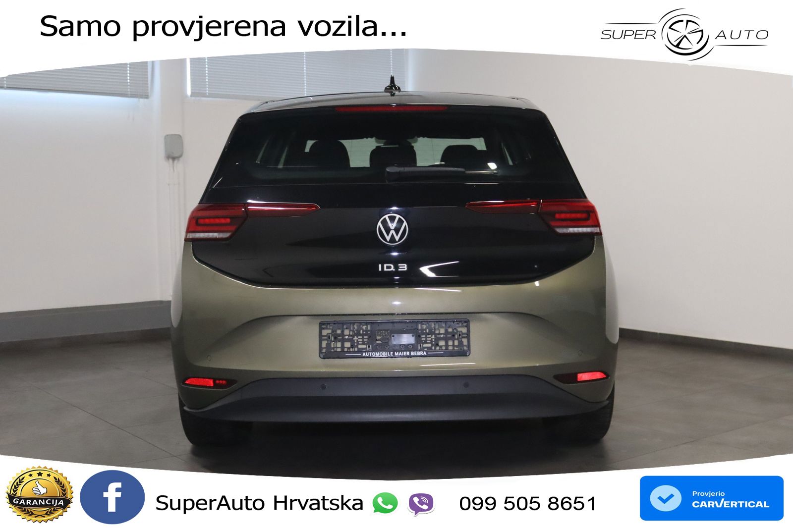 Volkswagen ID.3 Pro 62 kWh (204 KS) LED+ACC