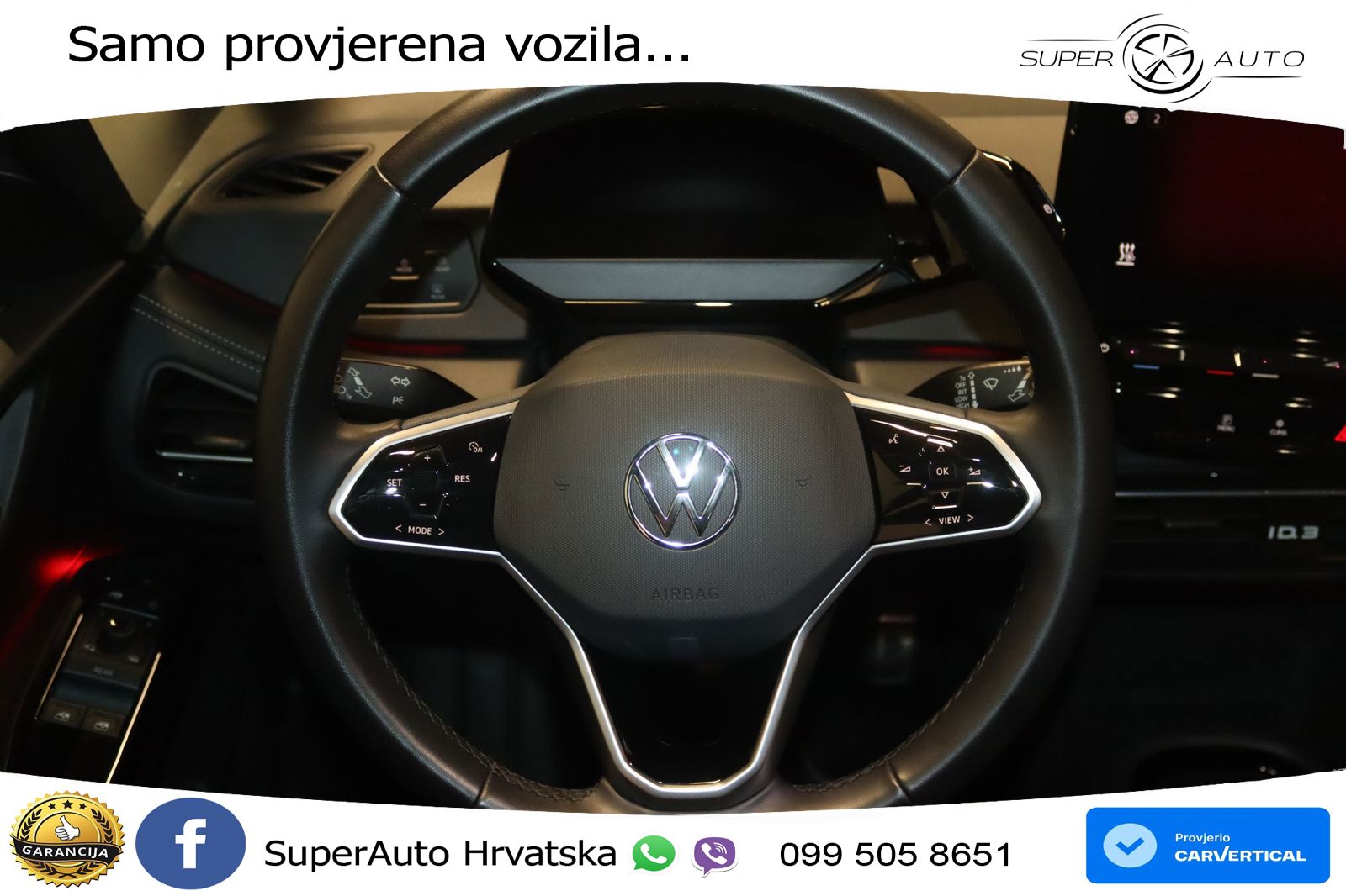 Volkswagen ID.3 Pro 62 kWh (204 KS) LED+ACC