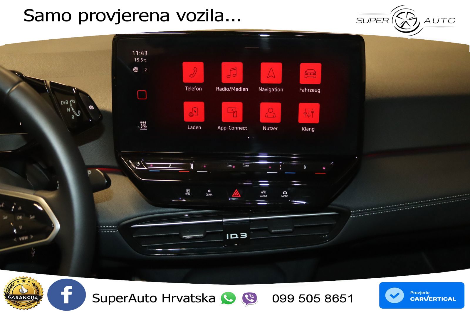 Volkswagen ID.3 Pro 62 kWh (204 KS) LED+ACC