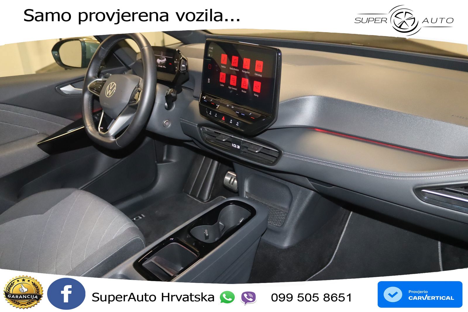 Volkswagen ID.3 Pro 62 kWh (204 KS) LED+ACC