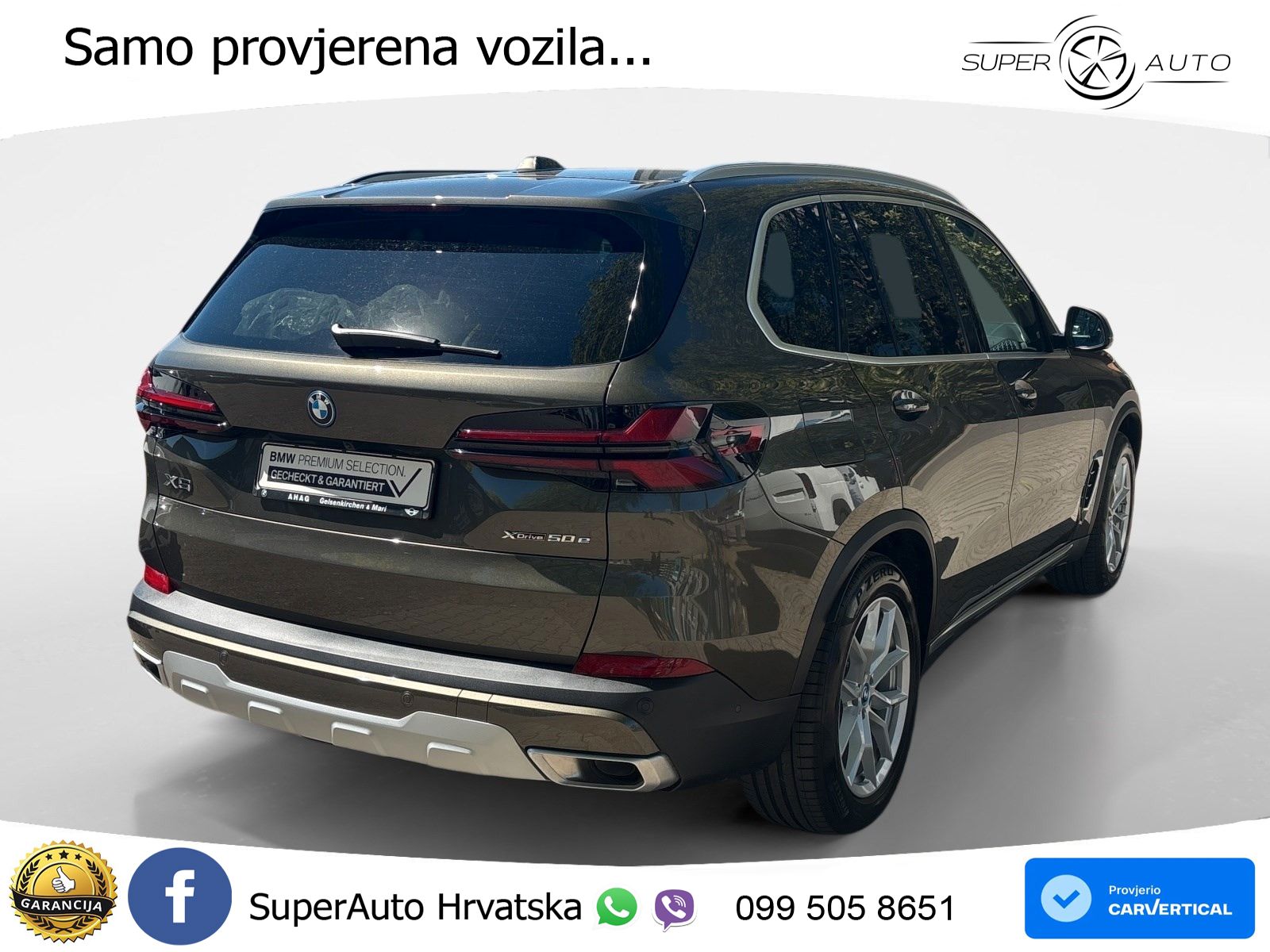 BMW X5 50e (490 KS) xDrive Steptronic LED+GR SJED+ACC