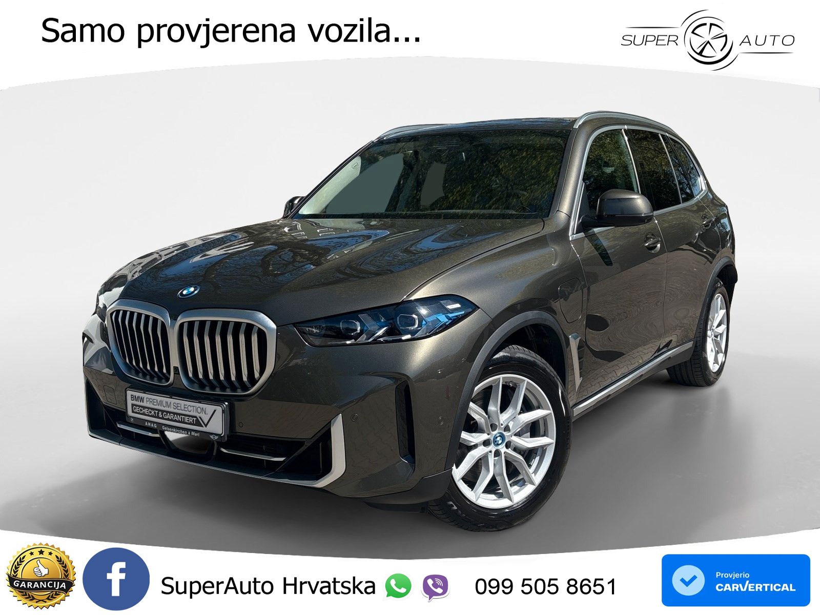 BMW X5 50e (490 KS) xDrive Steptronic LED+GR SJED+ACC