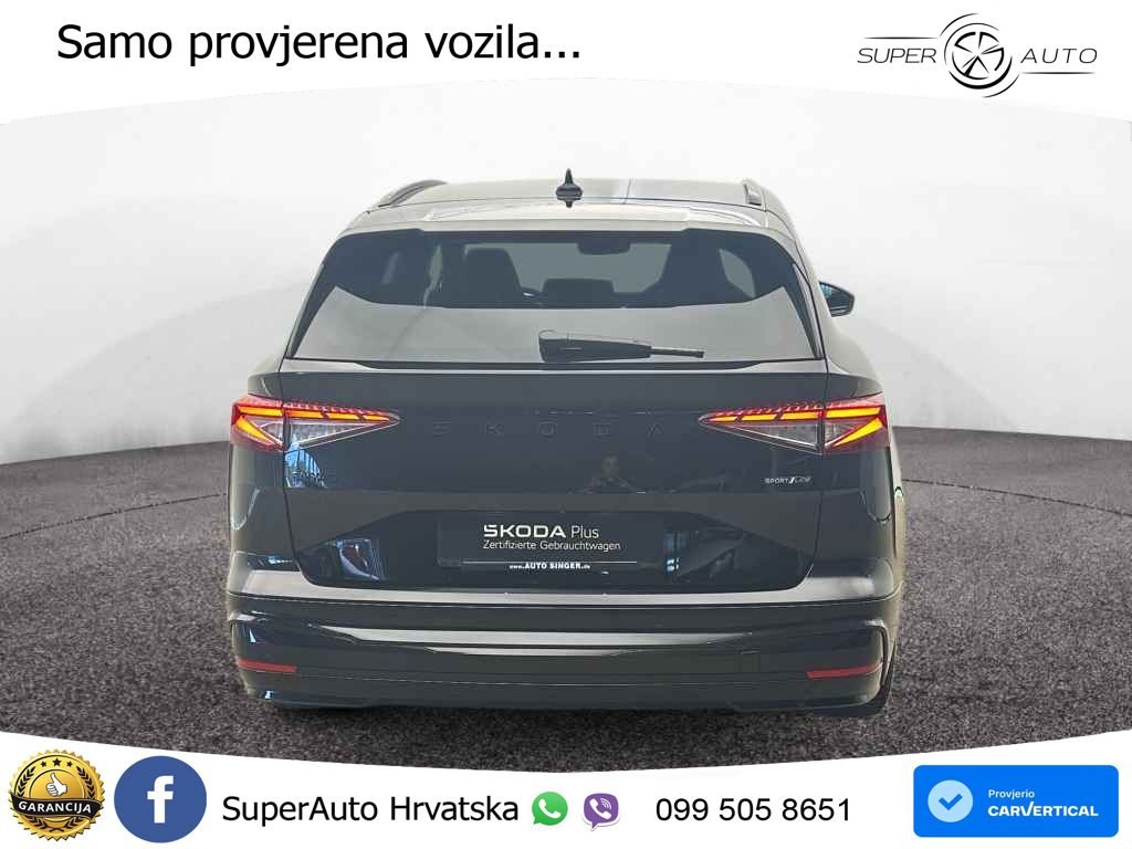 Škoda Enyaq 85 82 kWh (286 KS) SportLine LED+GR SJED+ACC