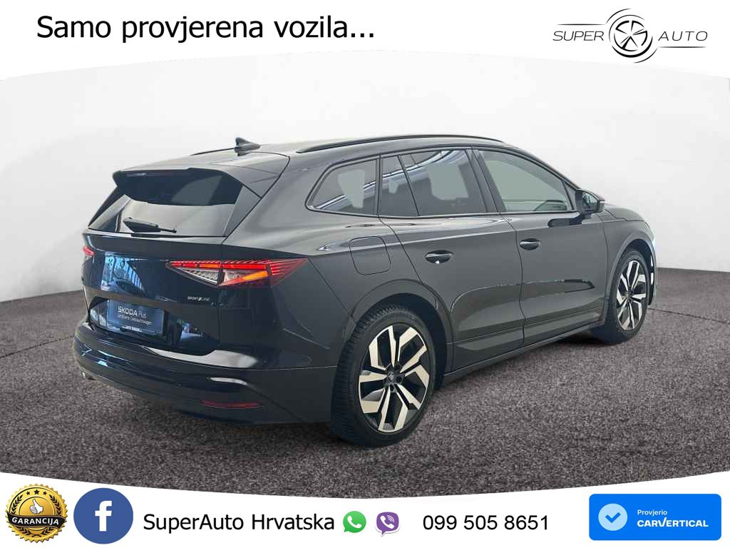 Škoda Enyaq 85 82 kWh (286 KS) SportLine LED+GR SJED+ACC
