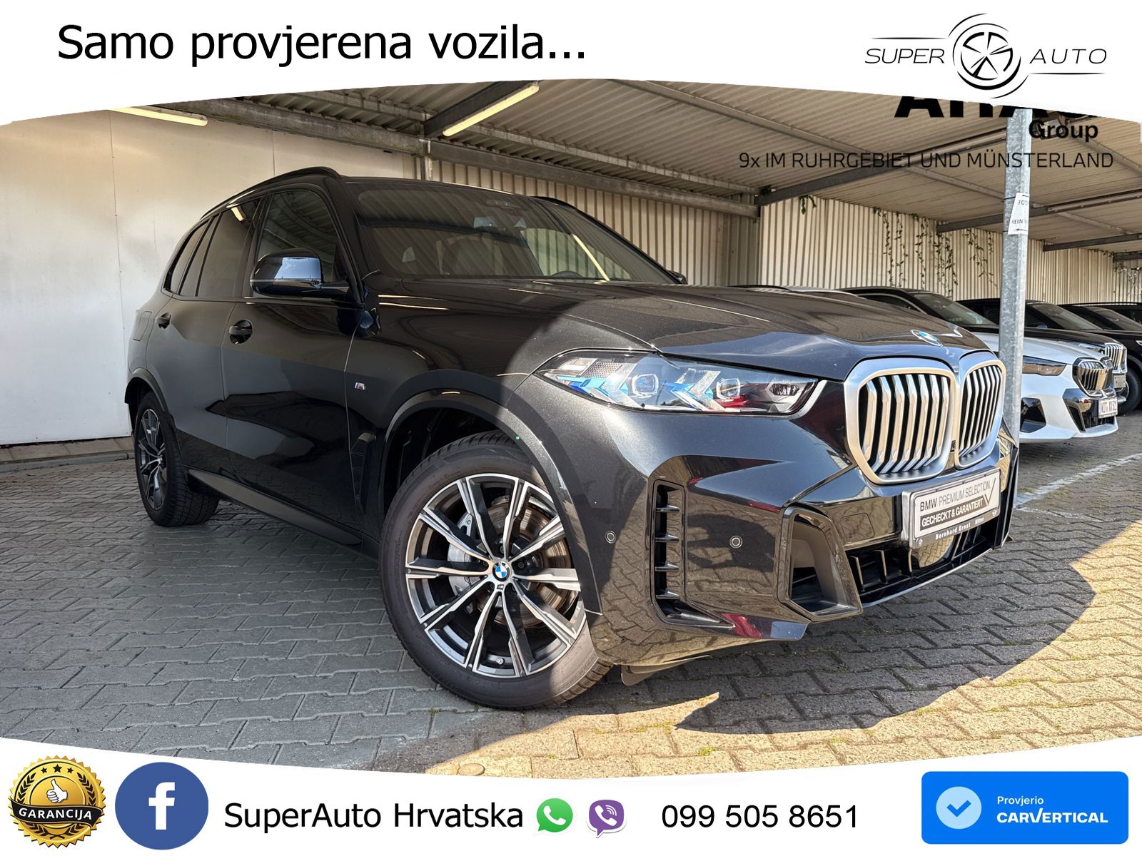 BMW X5 30d (298 KS) xDrive Steptronic M Sport ZRAČNI+ACC+GR SJED+KAM+PANO