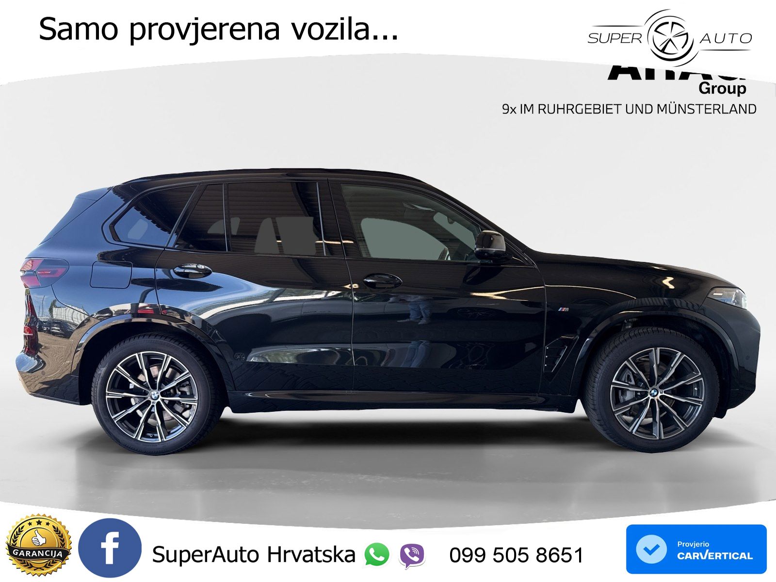 BMW X5 30d (298 KS) xDrive Steptronic M Sport ZRAČNI+ACC+GR SJED+KAM+PANO