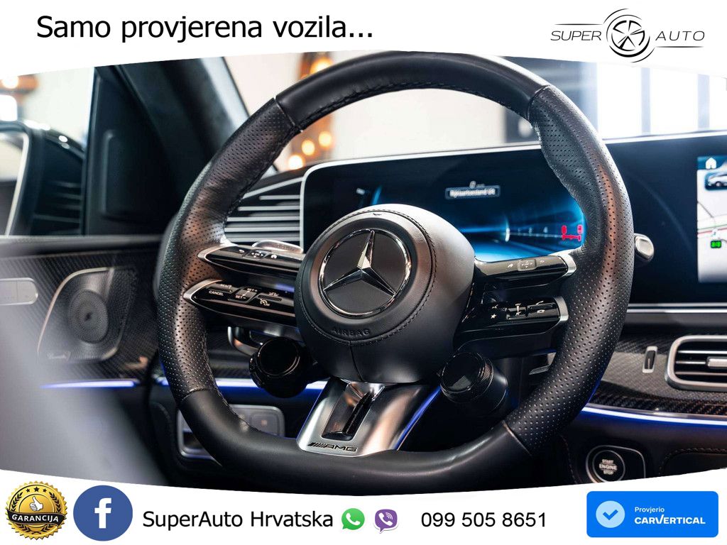 Mercedes AMG GLE Coupe 53 (544 Hp) 4MATIC+ AMG SPEEDSHIFT TCT 9G LED+GR SJED+ACC