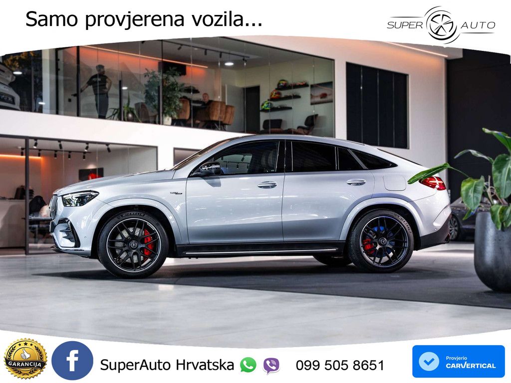 Mercedes AMG GLE Coupe 53 (544 Hp) 4MATIC+ AMG SPEEDSHIFT TCT 9G LED+GR SJED+ACC