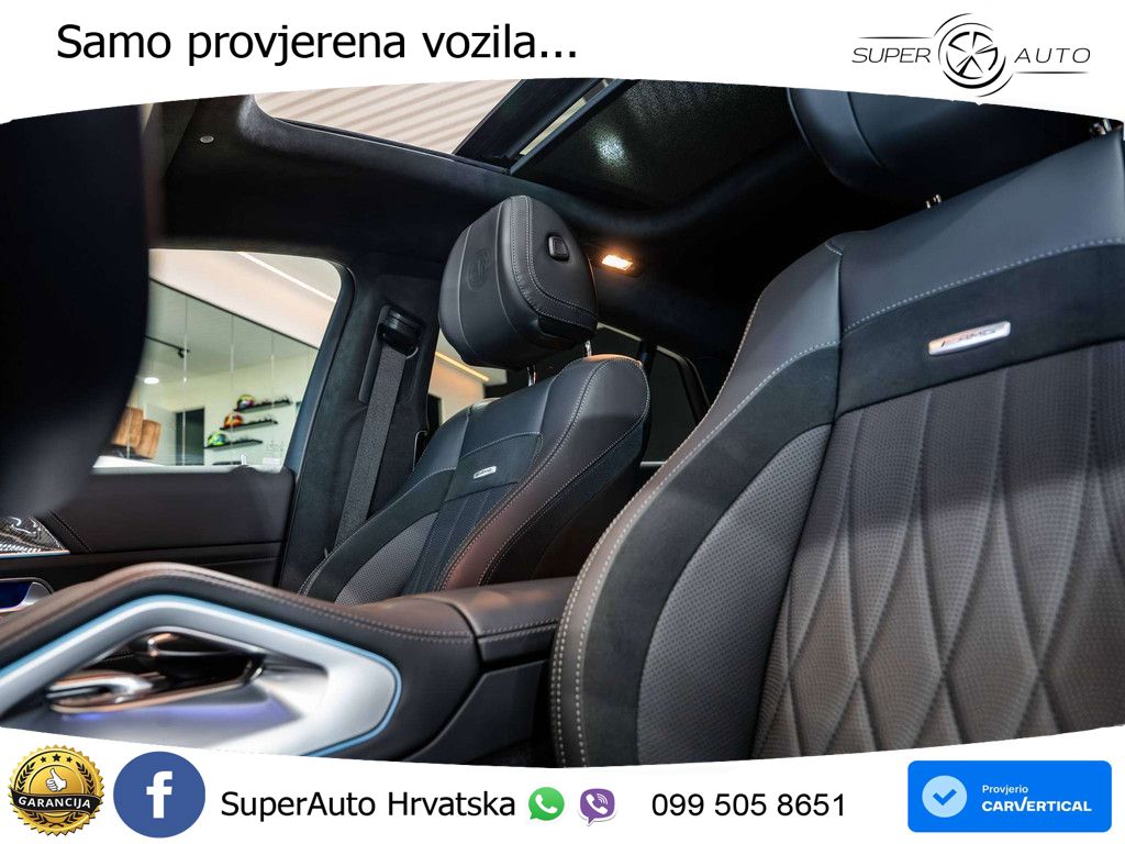 Mercedes AMG GLE Coupe 53 (544 Hp) 4MATIC+ AMG SPEEDSHIFT TCT 9G LED+GR SJED+ACC
