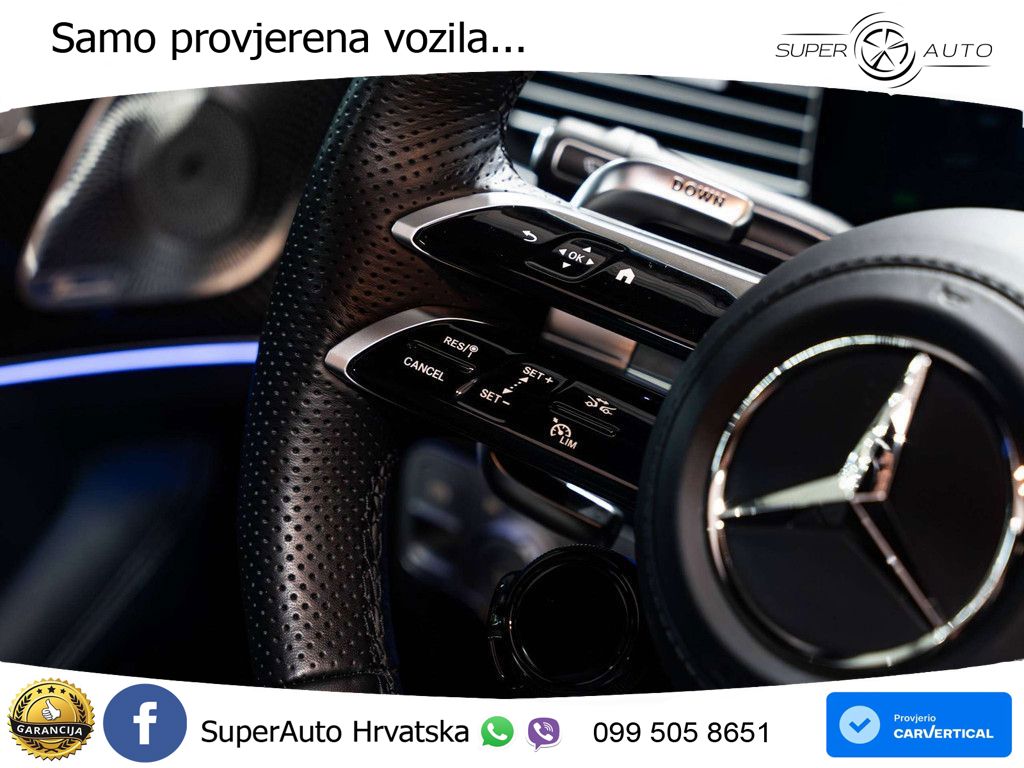 Mercedes AMG GLE Coupe 53 (544 Hp) 4MATIC+ AMG SPEEDSHIFT TCT 9G LED+GR SJED+ACC