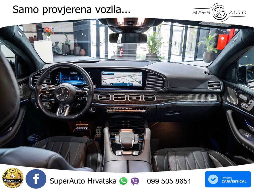 Mercedes AMG GLE Coupe 53 (544 Hp) 4MATIC+ AMG SPEEDSHIFT TCT 9G LED+GR SJED+ACC