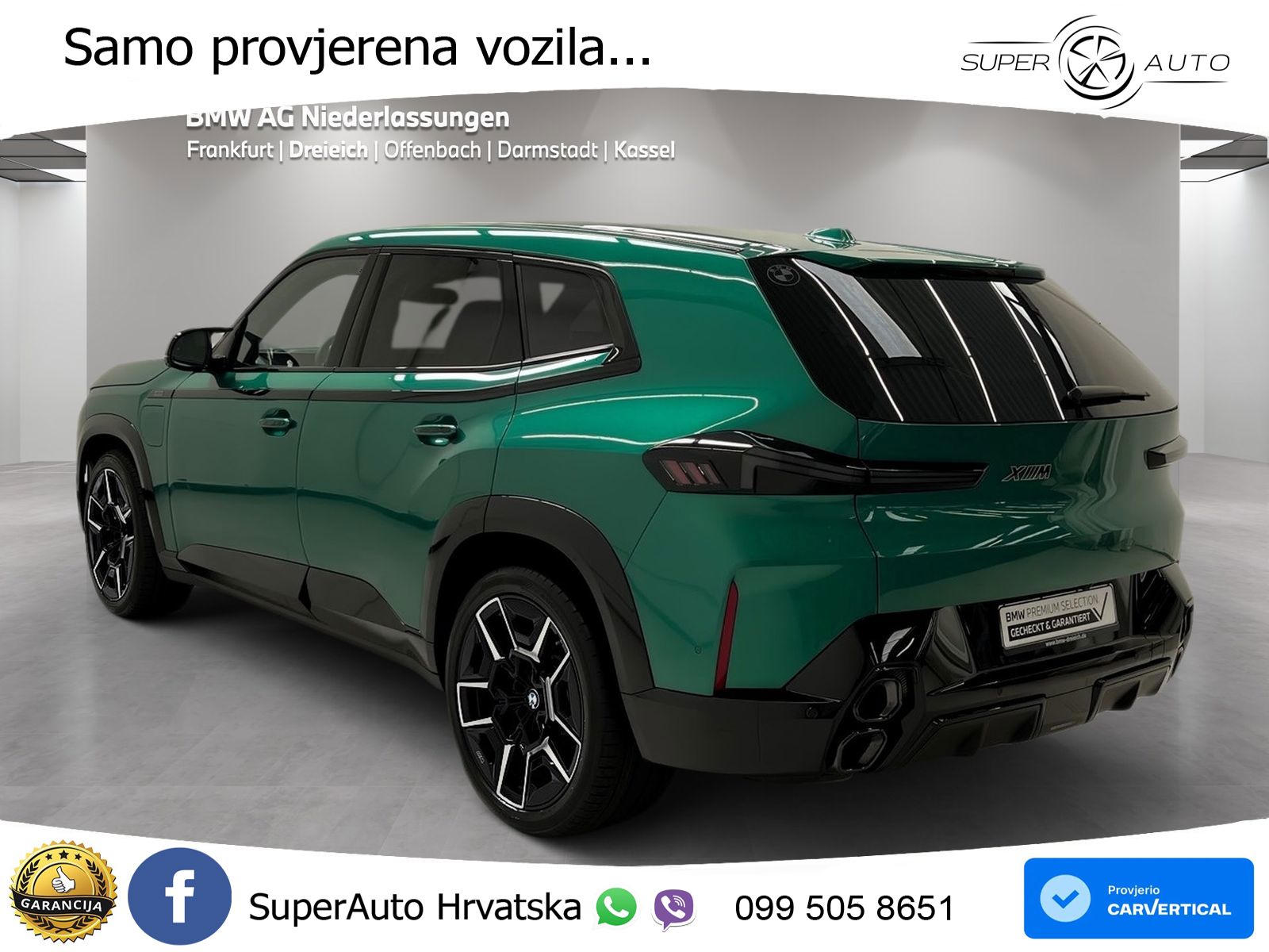 BMW XM 50e (476 KS) M xDrive M Steptronic LED+GR SJED+ACC