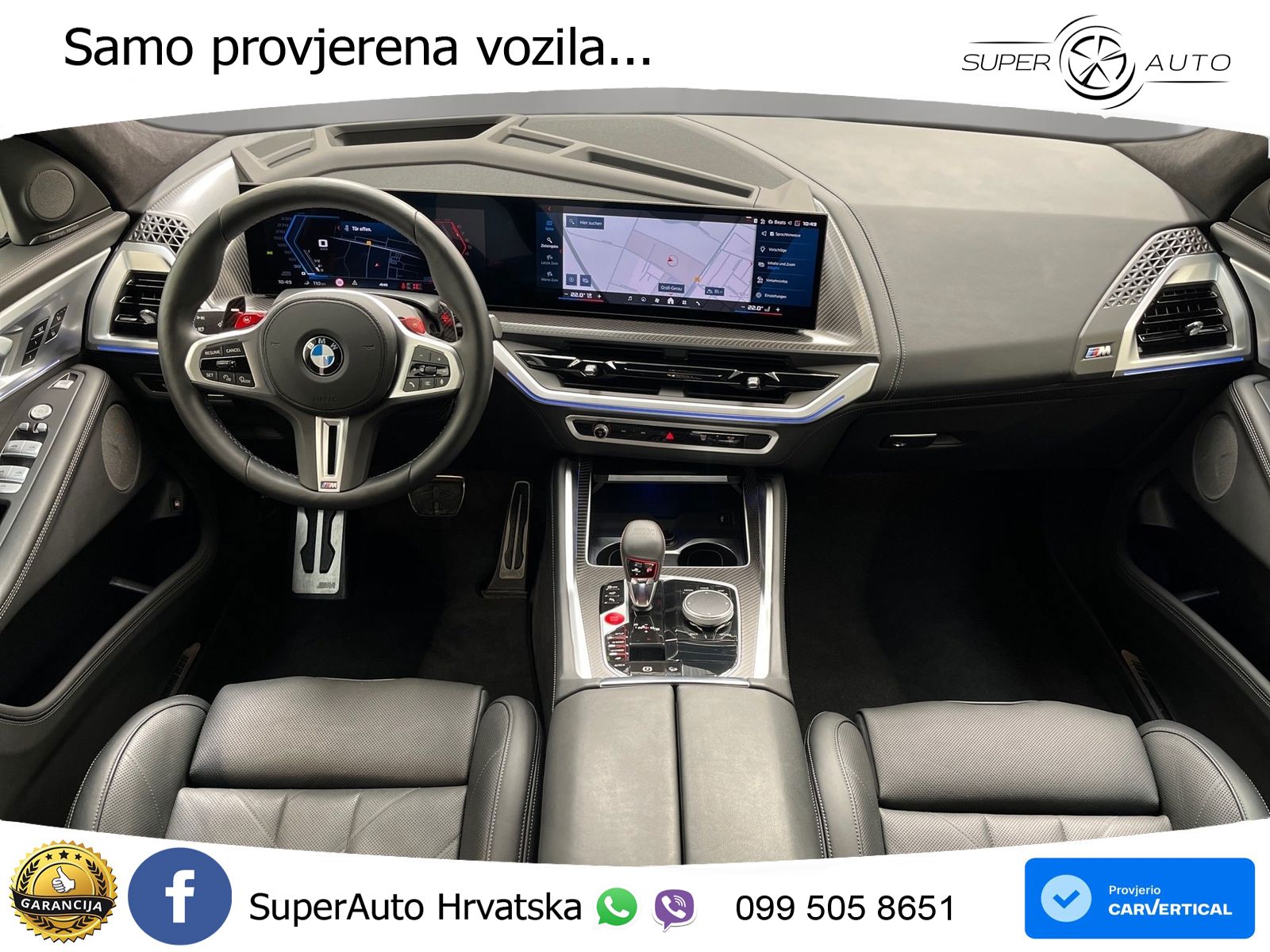 BMW XM 50e (476 KS) M xDrive M Steptronic LED+GR SJED+ACC