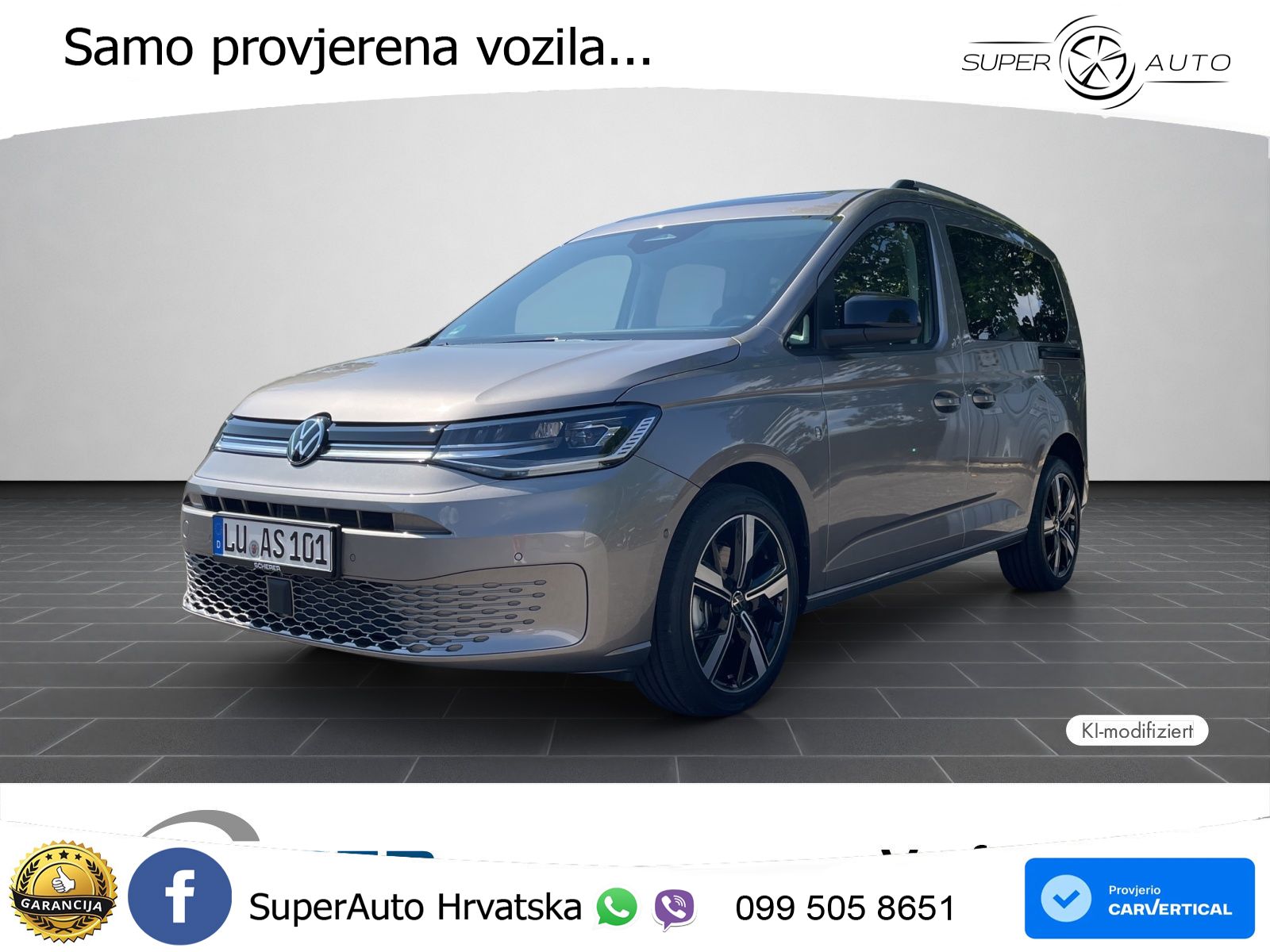 VW Caddy 122 KS