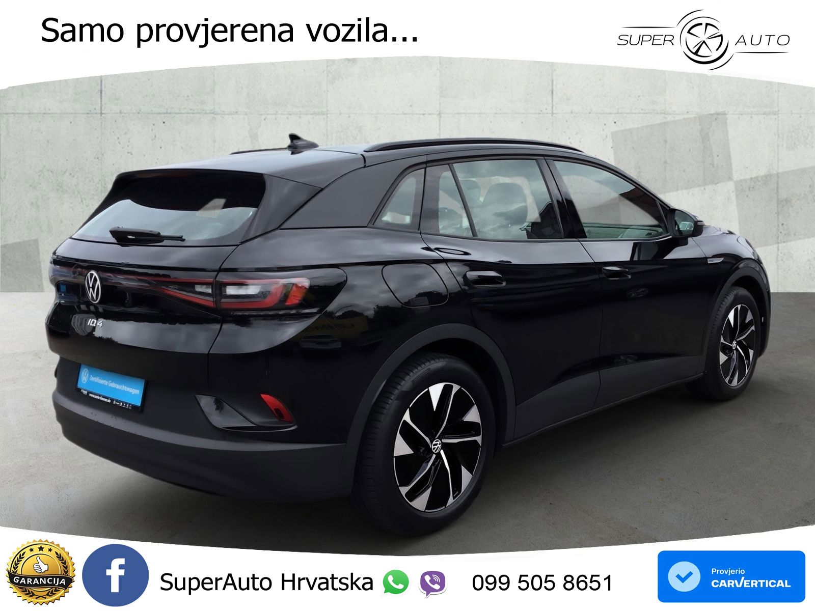 Volkswagen ID.4 Pro Performance 82 kWh (204 KS) LED+GR SJED+ACC