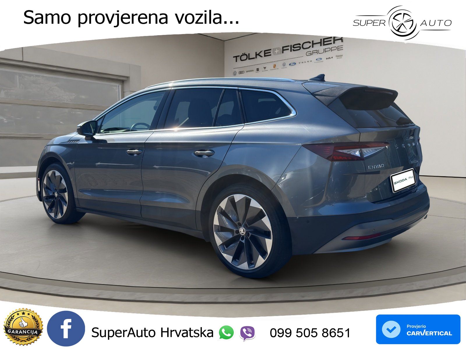 Škoda Enyaq iV 80 82 kWh (204 KS) LED+GR SJED+ACC