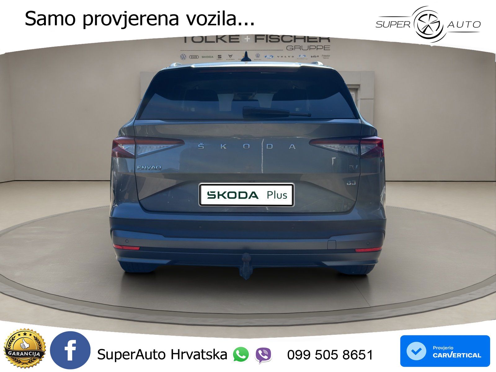 Škoda Enyaq iV 80 82 kWh (204 KS) LED+GR SJED+ACC