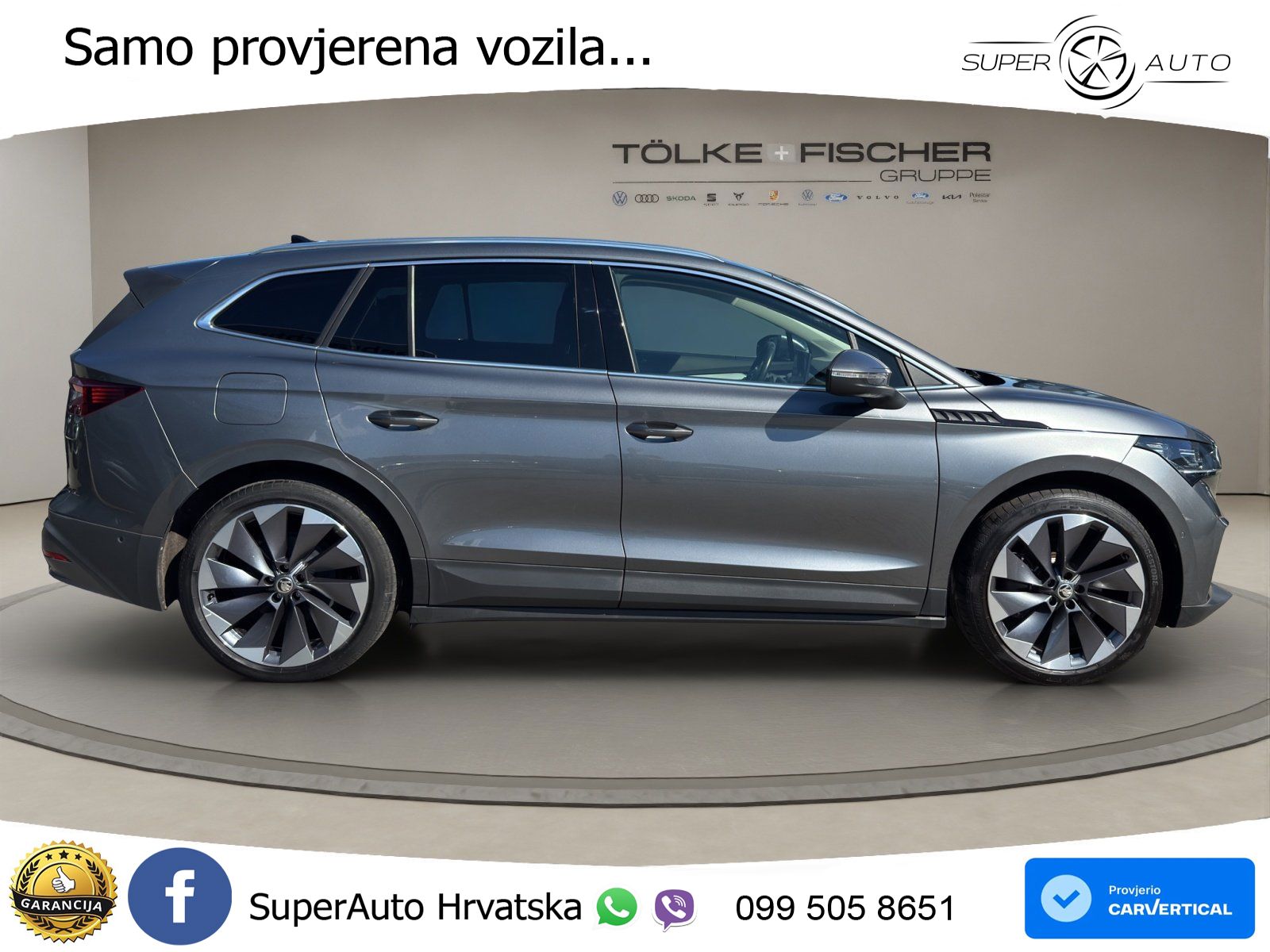 Škoda Enyaq iV 80 82 kWh (204 KS) LED+GR SJED+ACC