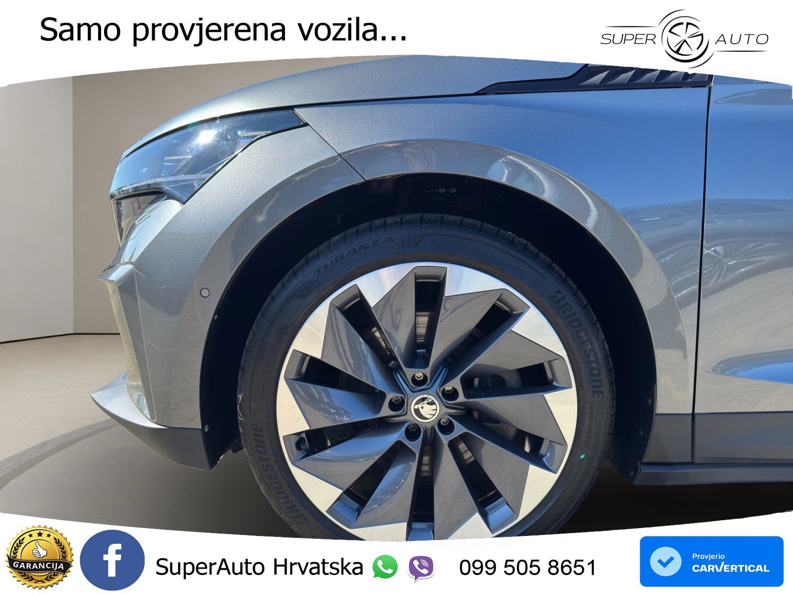 Škoda Enyaq iV 80 82 kWh (204 KS) LED+GR SJED+ACC