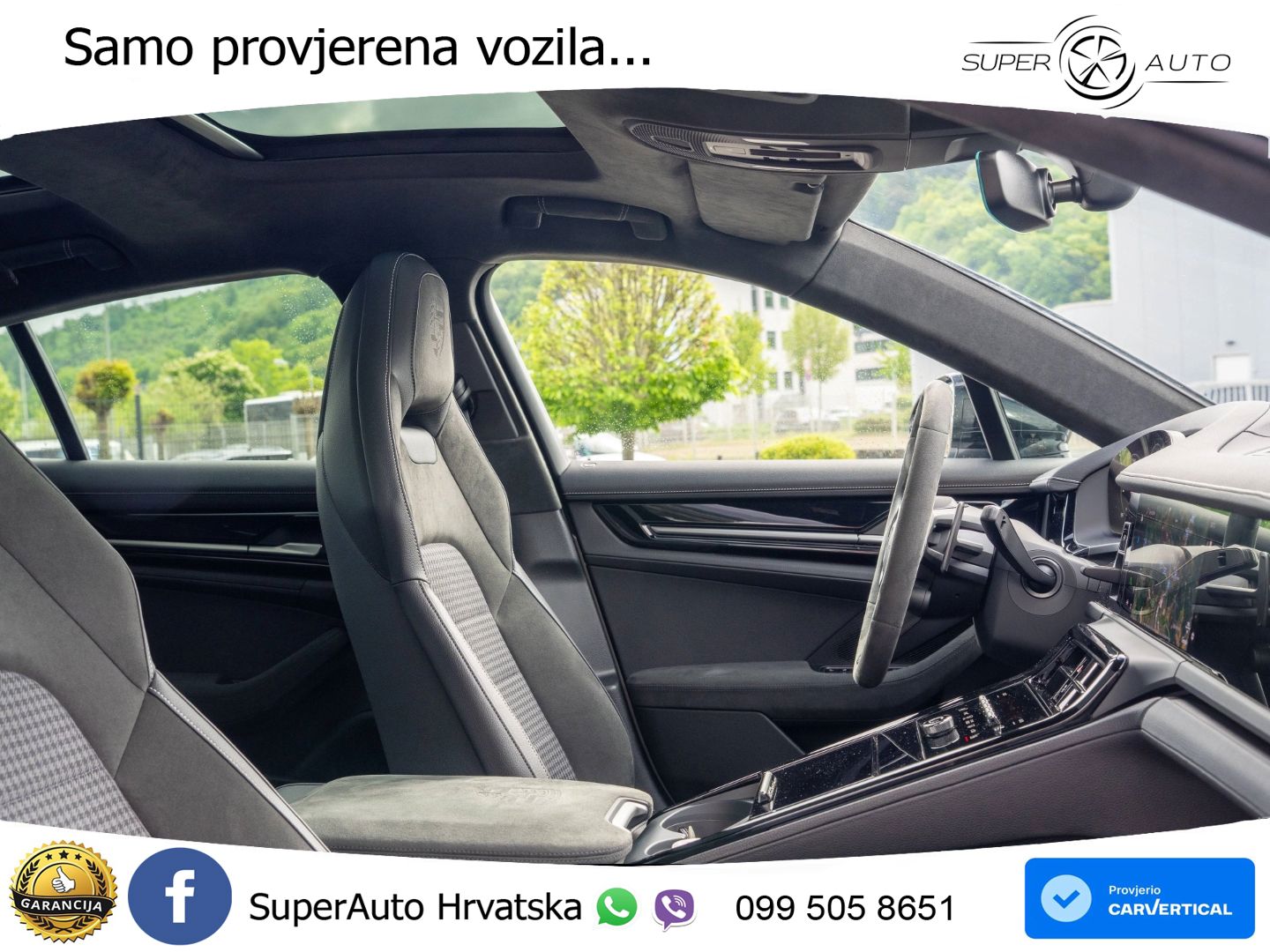 Porsche Panamera 4S 2.9 V6 (544 KS) E-Hybrid PDK ZRAČNI+ACC+GR SJED+KAM+PANO