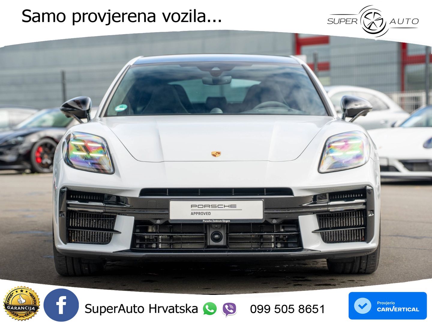 Porsche Panamera 4S 2.9 V6 (544 KS) E-Hybrid PDK ZRAČNI+ACC+GR SJED+KAM+PANO