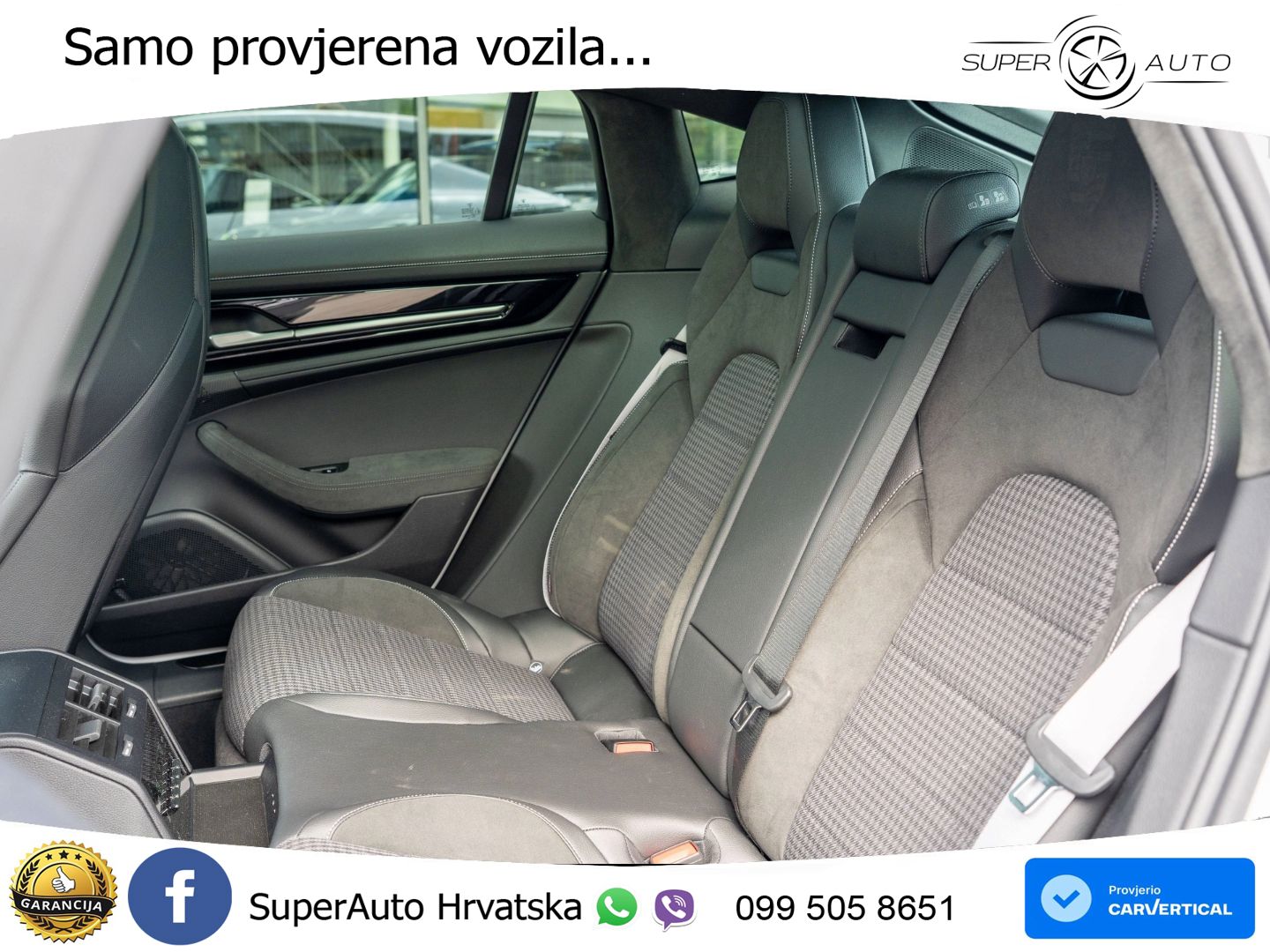 Porsche Panamera 4S 2.9 V6 (544 KS) E-Hybrid PDK ZRAČNI+ACC+GR SJED+KAM+PANO