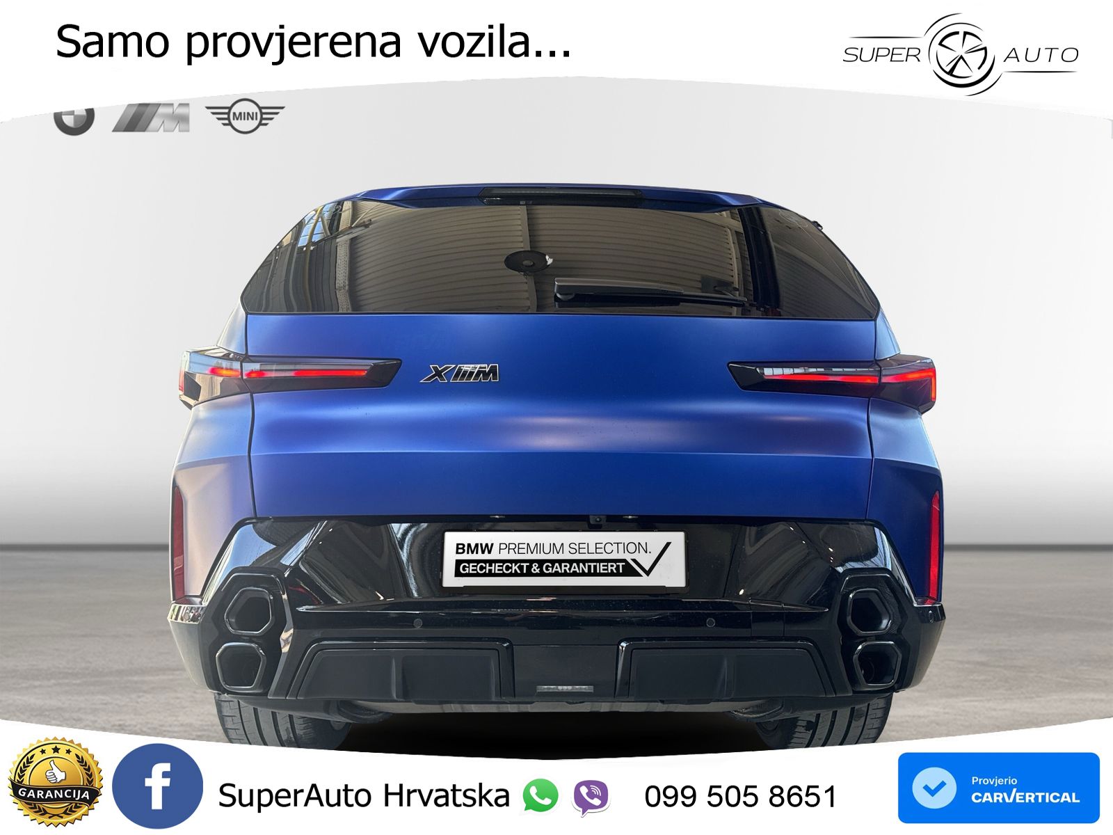 BMW XM 4.4 V8 (653 KS) xDrive Steptronic LED+GR SJED+ACC