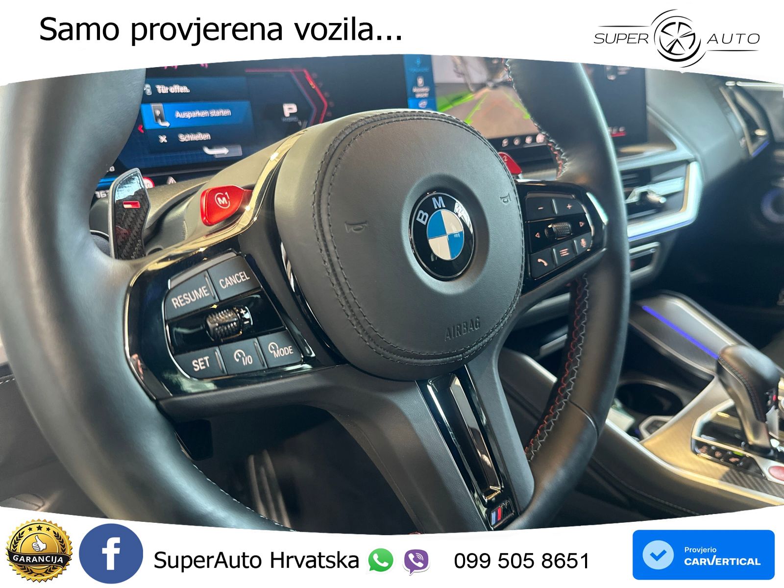 BMW XM 4.4 V8 (653 KS) xDrive Steptronic LED+GR SJED+ACC