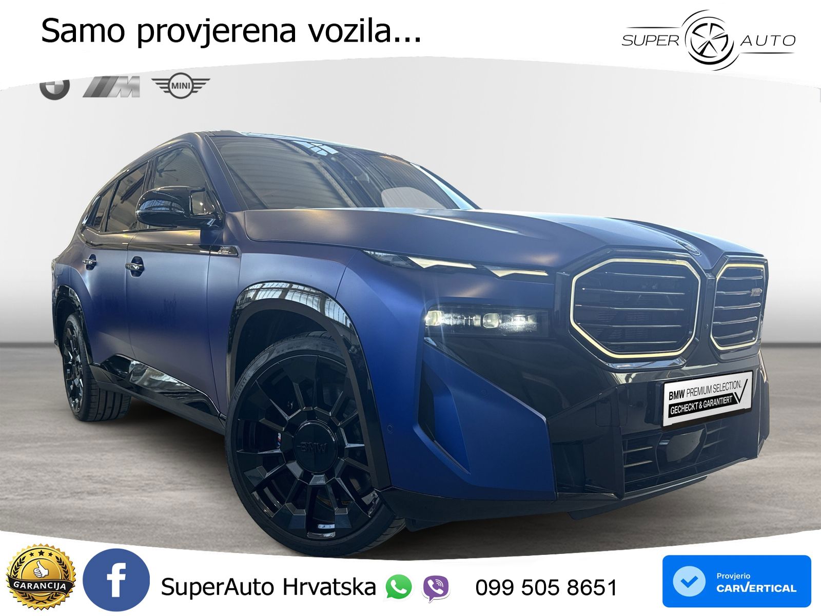 BMW XM 4.4 V8 (653 KS) xDrive Steptronic LED+GR SJED+ACC