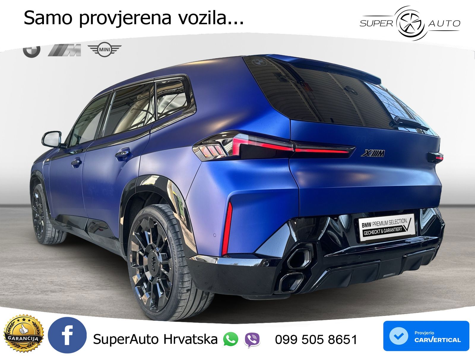 BMW XM 4.4 V8 (653 KS) xDrive Steptronic LED+GR SJED+ACC