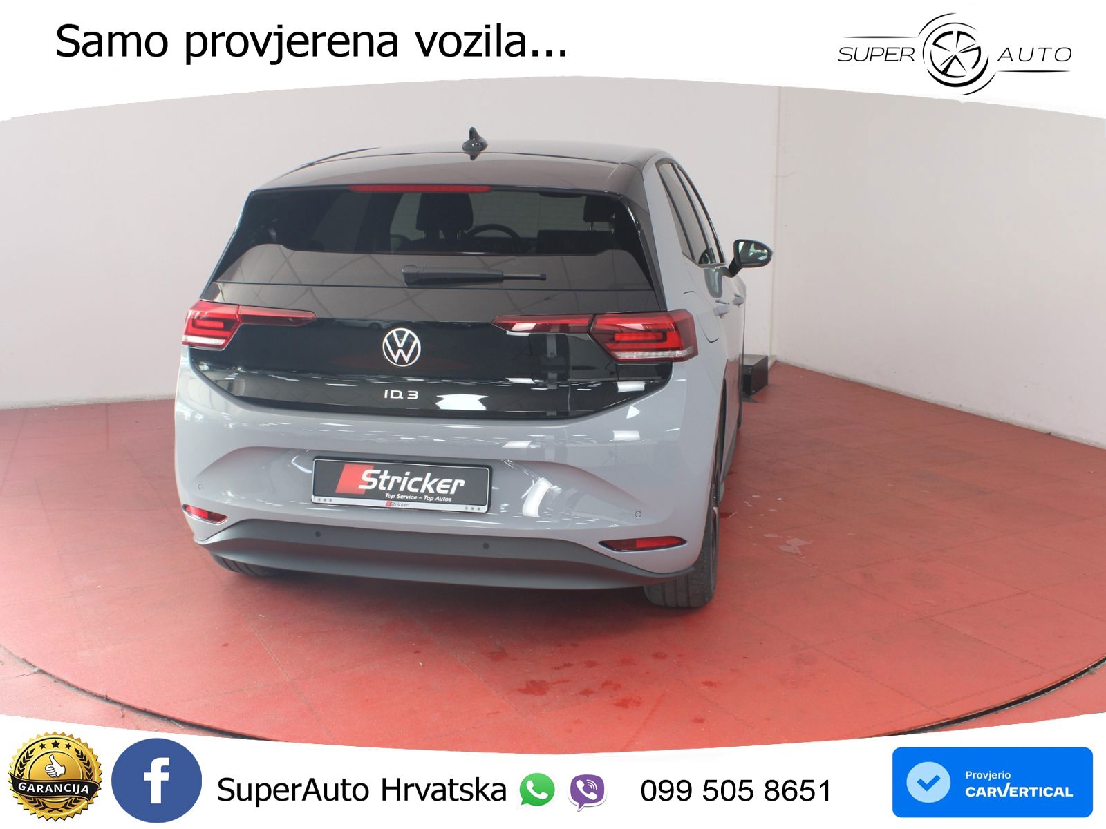 Volkswagen ID.3 Pro 62 kWh (204 KS) LED+GR SJED+ACC
