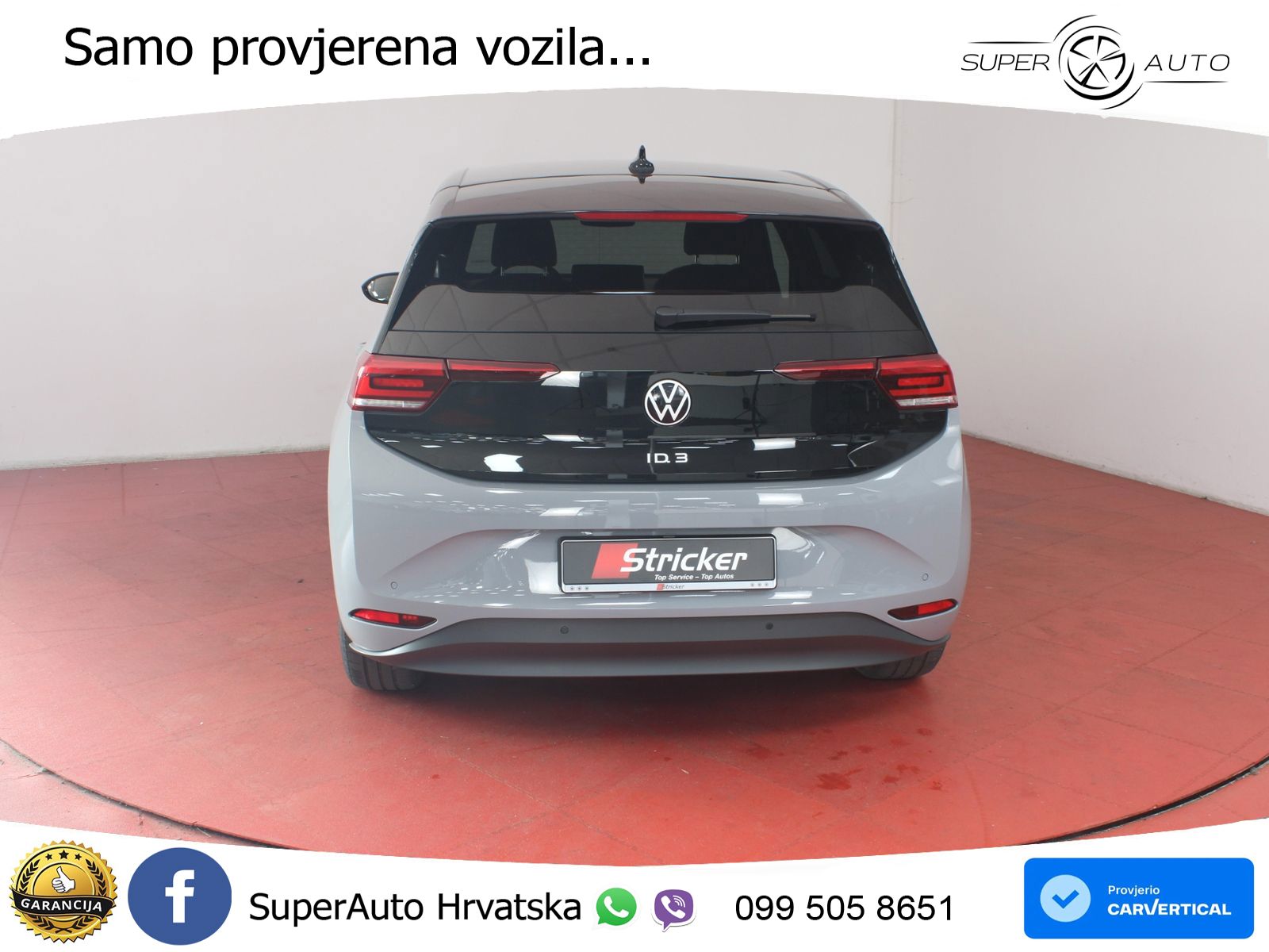 Volkswagen ID.3 Pro 62 kWh (204 KS) LED+GR SJED+ACC