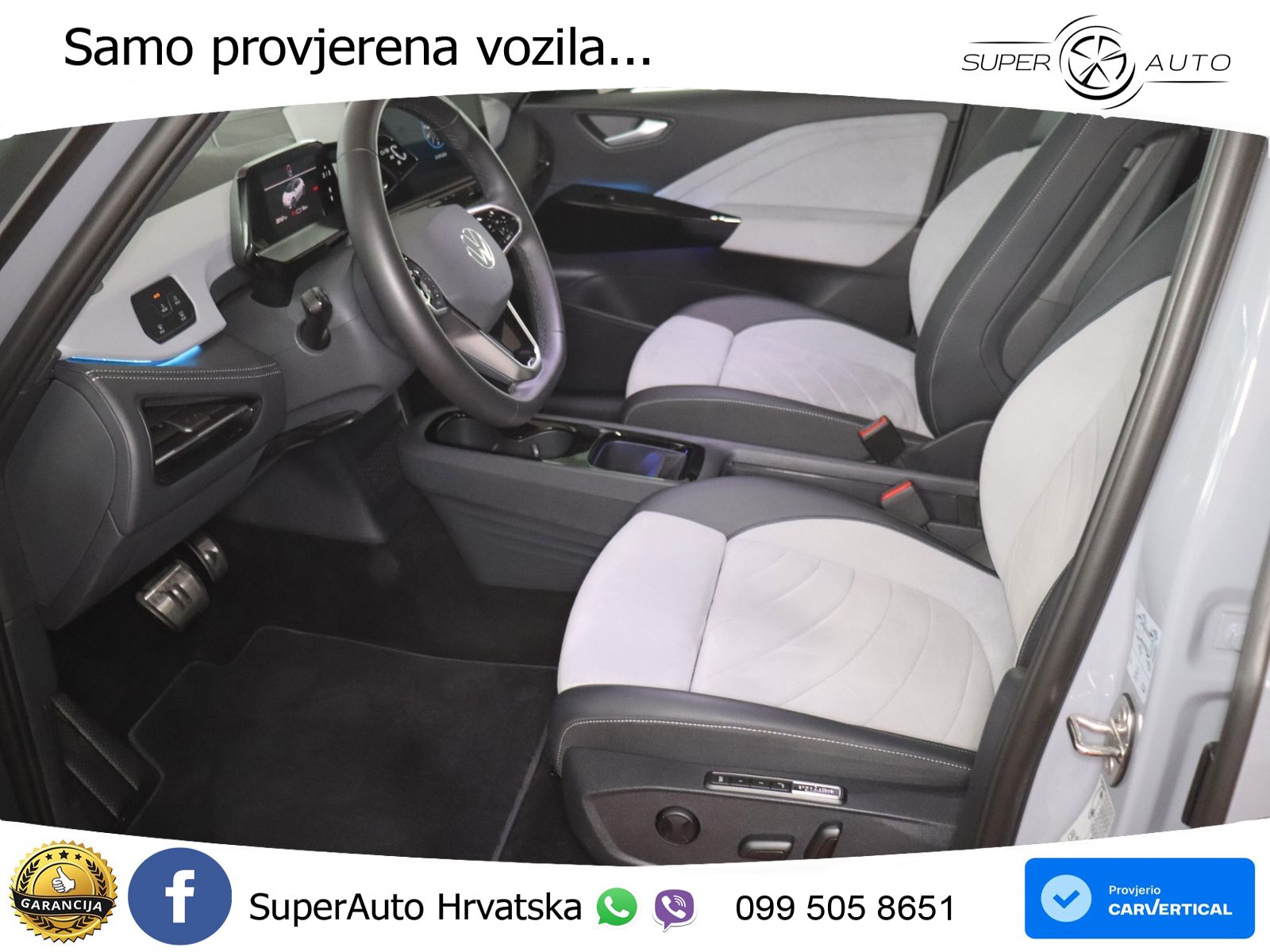 Volkswagen ID.3 Pro 62 kWh (204 KS) LED+GR SJED+ACC