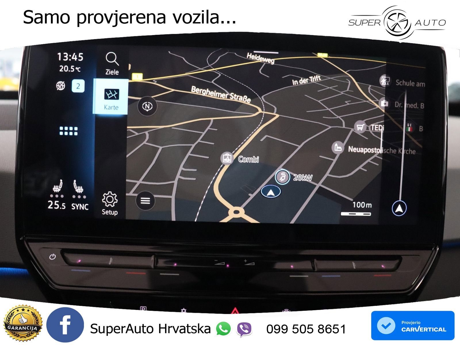 Volkswagen ID.3 Pro 62 kWh (204 KS) LED+GR SJED+ACC