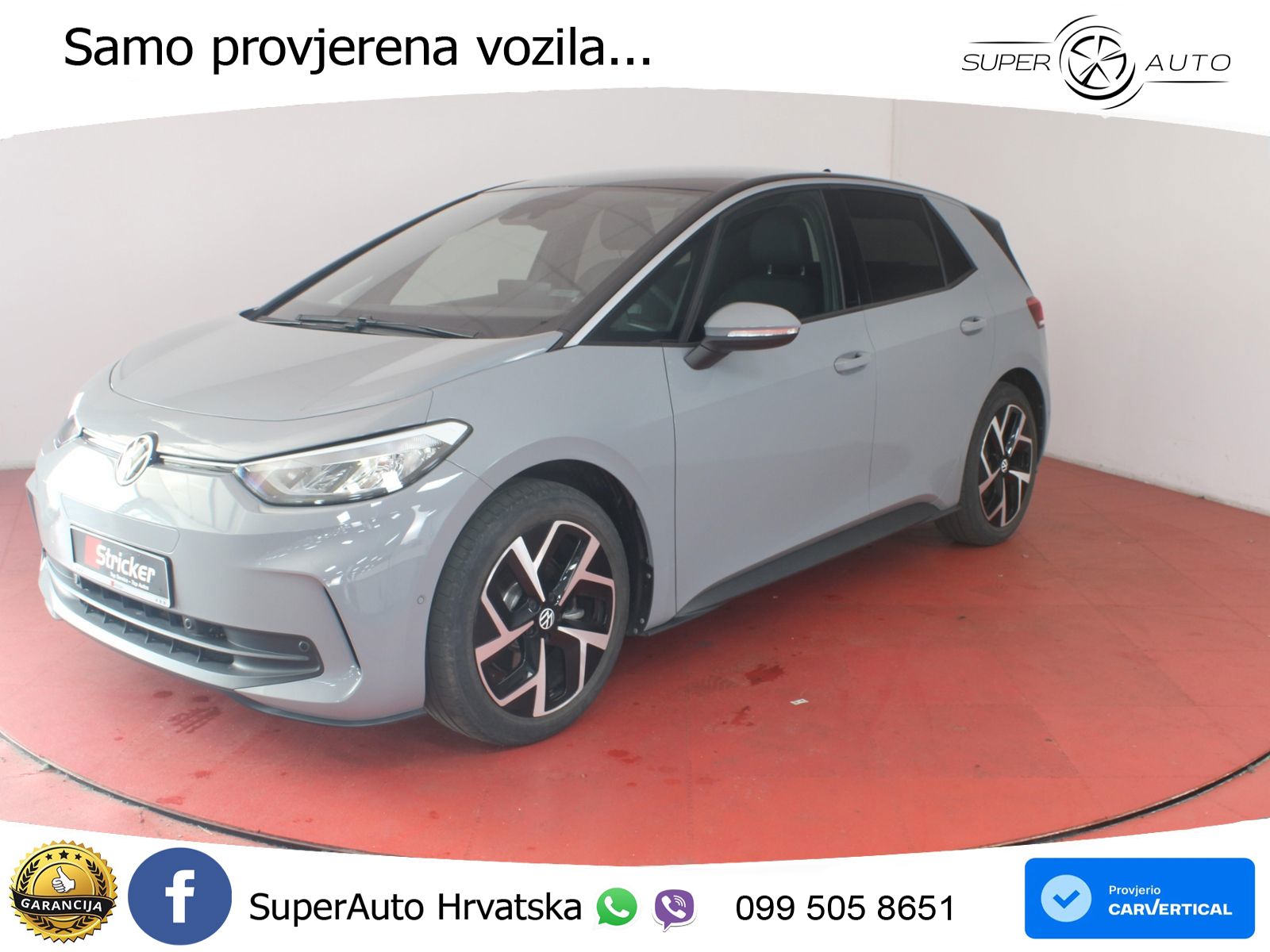 Volkswagen ID.3 Pro 62 kWh (204 KS) LED+GR SJED+ACC