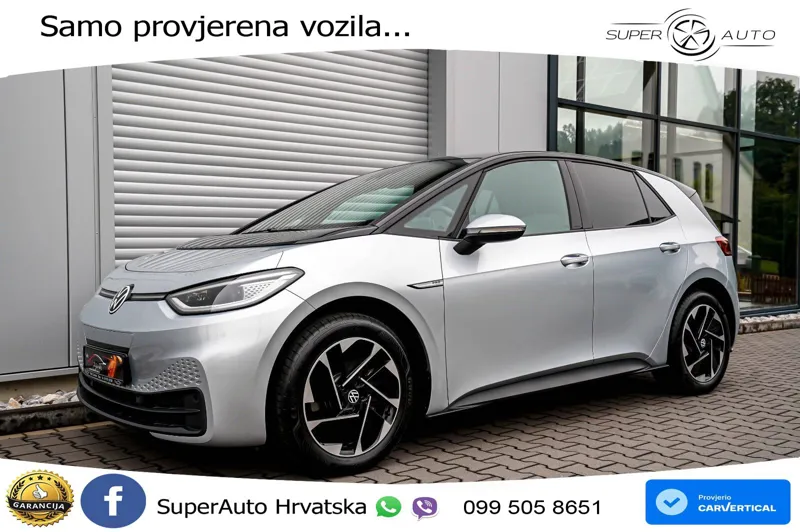 Volkswagen ID.3 Pro Performance 62 kWh (204 KS) LED+GR SJED+ACC