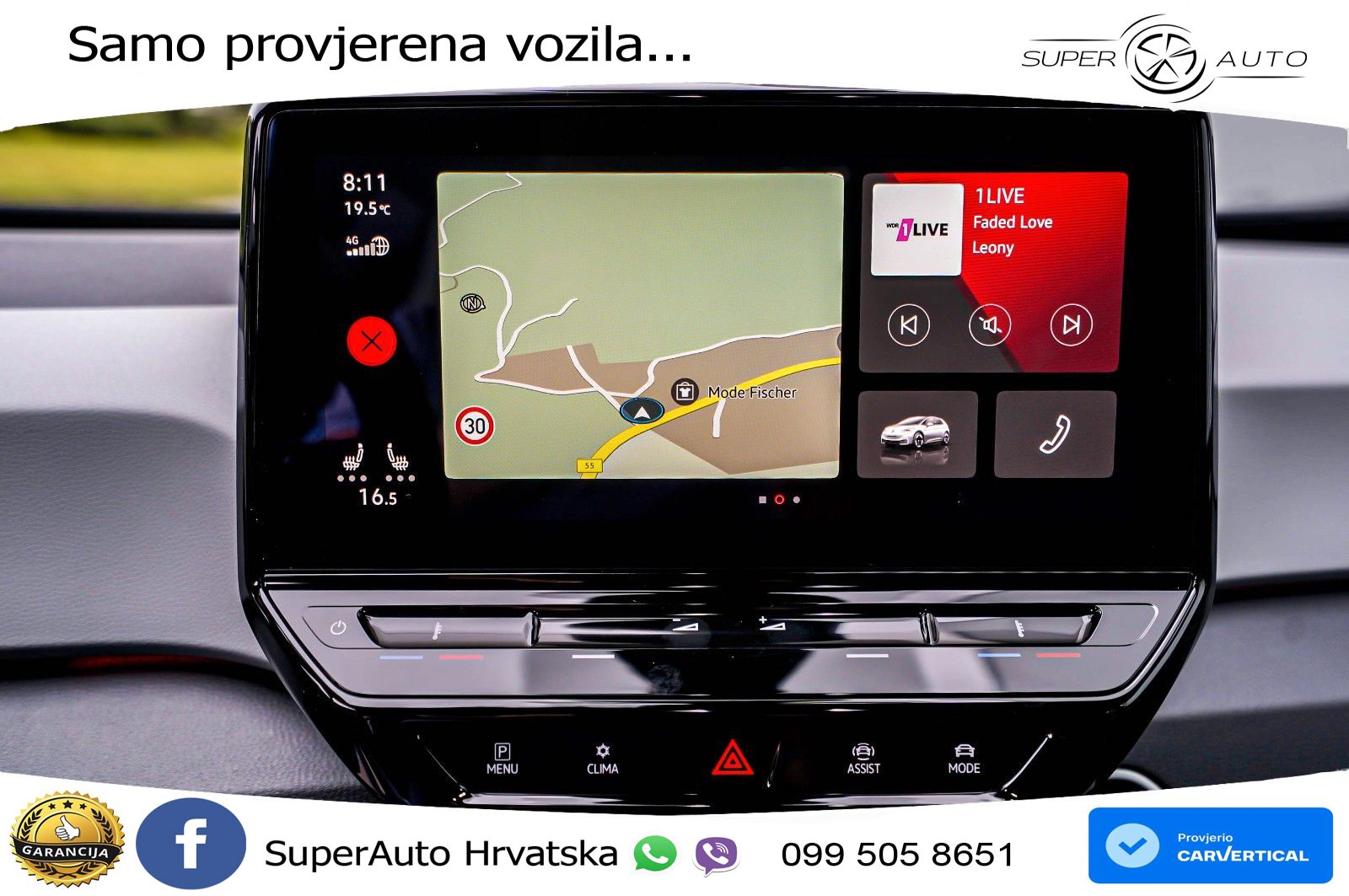 Volkswagen ID.3 Pro Performance 62 kWh (204 KS) LED+GR SJED+ACC