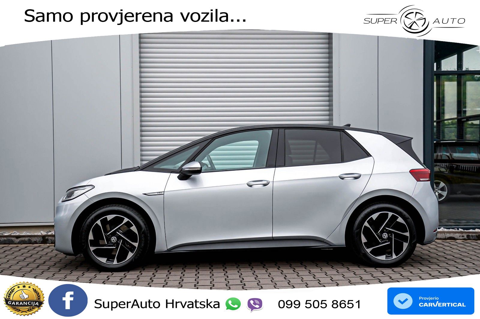 Volkswagen ID.3 Pro Performance 62 kWh (204 KS) LED+GR SJED+ACC
