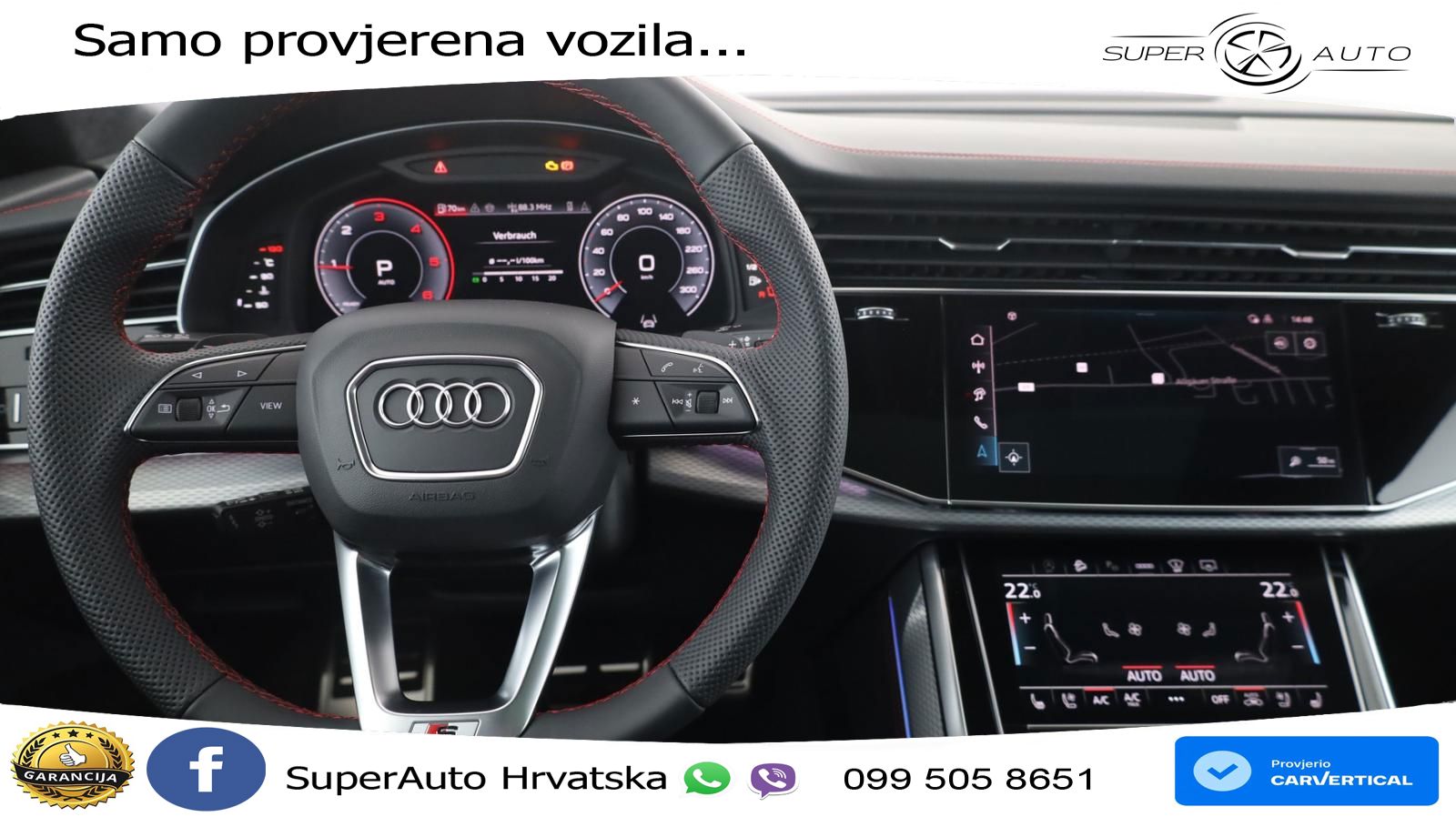 Audi Q8 50 TDI V6 (286 KS) quattro Tiptronic